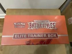 Pokemon TCG Sword & Shield Battle Styles Elite Trainer Box ETB (RED) NEW/Sealed - Image 3