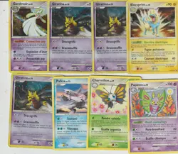 Lot 8 anciennes cartes POKEMON PLATINE 2009 VF EX/GOOD Gardevoir Lv.61 PL 8/127 - Image 1