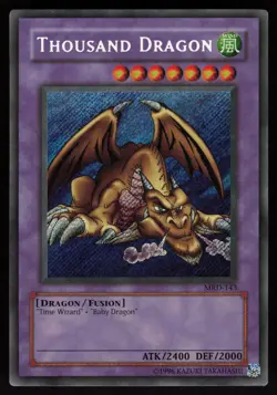 Thousand Dragon MRD-143 Secret Rare Metal Raiders Unlimited Yu-Gi-Oh - Image 1