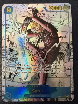 One Piece PRB-02 English Sanji Manga RARE- Op06-119 English- RAW-Ships Secure - Image 1