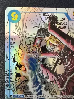 One Piece PRB-02 English Sanji Manga RARE- Op06-119 English- RAW-Ships Secure - Image 3