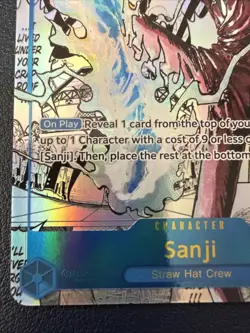 One Piece PRB-02 English Sanji Manga RARE- Op06-119 English- RAW-Ships Secure - Image 5