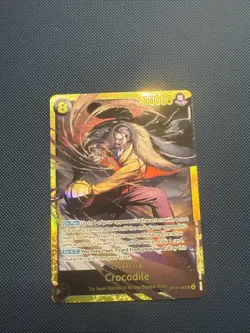 Crocodile OP14-120 (SEC) THE AZURE SEA'S SEVEN English One Piece TCG - Image 1