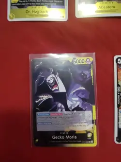 One Piece TCG Custom Black/Yellow Gecko Moria Deck Ready to Play Thriller Bark - Image 1