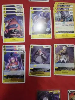 One Piece TCG Custom Black/Yellow Gecko Moria Deck Ready to Play Thriller Bark - Image 3