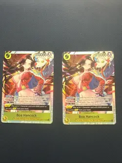 One Piece TCG Boa Hancock SR Op-14 Near Mint 2X OP14-112 SR - Image 1