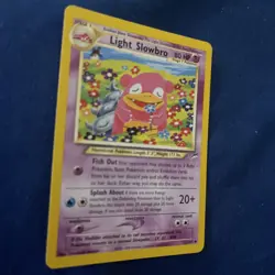 Pokemon TCG - Light Slowbro Neo Destiny 51/105 Uncommon Non Holo LP - Image 4