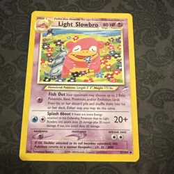 Pokemon TCG Light Slowbro Neo Destiny Card 51/105 Regular - Image 1