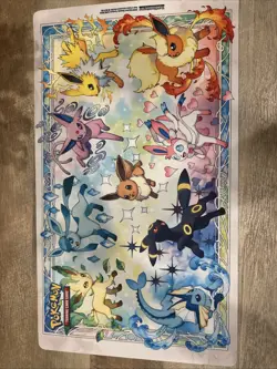 PLAYMAT From Pokemon Prismatic Evolutions Super Premium Collection - Image 1