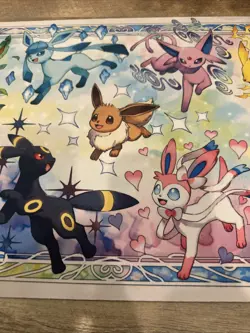 PLAYMAT From Pokemon Prismatic Evolutions Super Premium Collection - Image 3