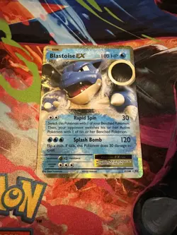 Blastoise EX 21/108 - XY Evolutions Ultra Rare Pokemon Card NM/LP - Image 1