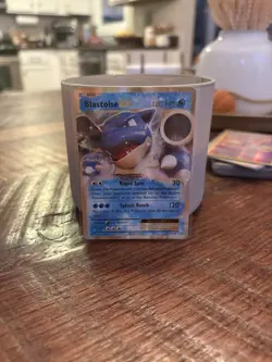 Pokemon TCG Blastoise EX XY Evolutions Ultra Rare Card 21/108 - Image 1
