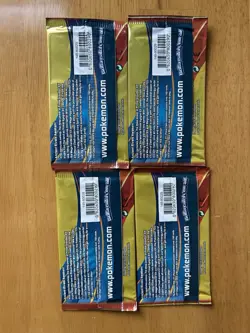 XY Primal Clash 3-Card Booster Pack Art Set of 4 2015 Pokemon TCG New Sealed - Image 2