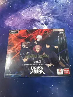 Jujutsu Kaisen Vol.2 Booster Box UEX02BT English Union Arena Sealed - Image 1