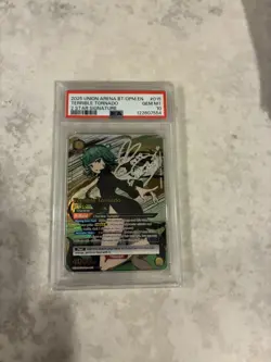 Union Arena One Punch Man Terrible Tornado 2 Star Signature Psa 10 - Image 1