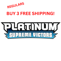 SUPREME VICTORS Pokemon TCG 1 - 147 PICK YOUR OWN REGULARS 3+ FREE SHIP LP/NM - Image 1