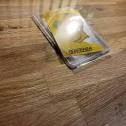 2000 Topps TV Animation #25 Pikachu Clear Pokemon Card - Image 4