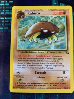 Pokemon TCG Vintage WOTC Fossil Set Unlimited - Choose Your Card! - LP - Image 1