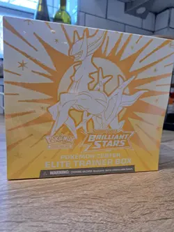 Brilliant Stars Pokemon Center Elite Trainer Box Brand New ETB Factory Sealed - Image 1