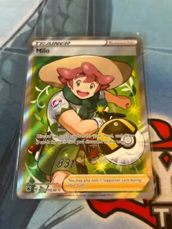Pokemon TCG Milo Tg27/Tg30 Astral Radiance Trainer Gallery Full Art - Image 1