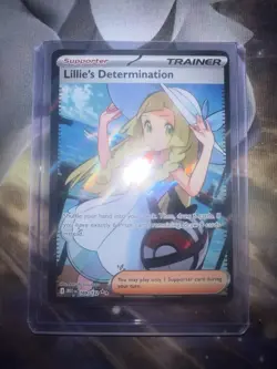 Pokemon TCG Lillie's Determination 169/132 Mega Evolution- Full Art Trainer- NM - Image 1