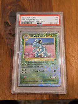 Pokemon Legendary Collection Reverse Holo Foil Nidoqueen 32/110 PSA 7 - Image 1