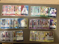 One Piece Kingdoms of Intrigue OP-04 Complete English Set 120 Cards - Image 1