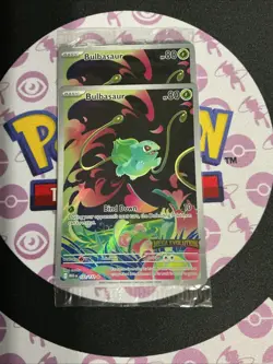 Blubasaur 133/132 Mega Evolution Sealed Promo DOUBLE CARD ERROR Pokemon TCG - Image 1