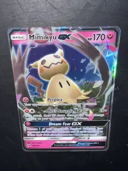 Mimikyu GX 149/214 Sm-Lost Thunder Holo Card Sun Moon - Image 3