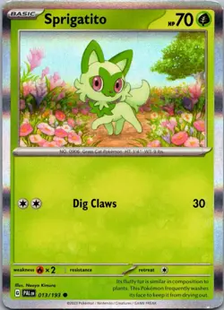 Sprigatito - (Summer 2023 Collector Chest) Common Miscellaneous Cards & Products - Image 1