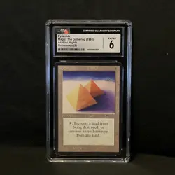 Pyramids Arabian Nights LP EX/NM CGC (3021) Grade 6 Magic the Gathering | MTG - Image 1