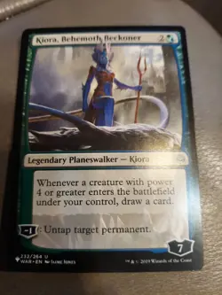 Kiora, Behemoth Beckoner War of the Spark Regular - Image 1