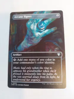Arcane Signet (Borderless) Commander Masters Regular - Image 1