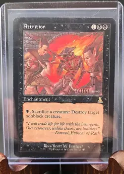 Attrition Urza's Destiny MTG Regular Moderately Played - Image 3