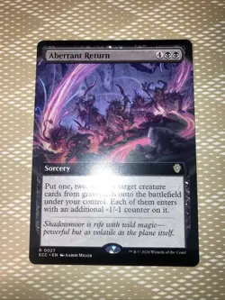 Aberrant Return (Extended Art) Commander: Lorwyn Eclipsed Regular - Image 1