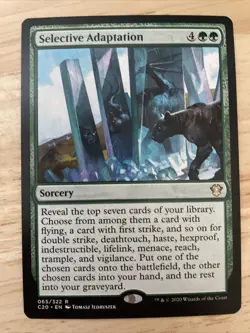 MTG Selective Adaptation Commander 2020 #065/322 Regular Rare NM/M - Image 1