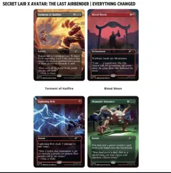 MTG Secret Lair Avatar: The Last Airbender FOIL Bundle - Image 4