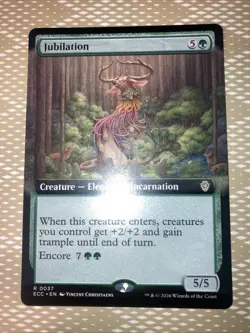 Jubilation (Extended Art) Commander: Lorwyn Eclipsed Regular - Image 1