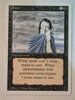 MTG Gloom Revised 113 Regular Uncommon LP - Image 2