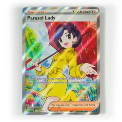 Pokemon - Parasol Lady - 238/182 - SV Paradox Rift - Full Art Trainer - Image 1