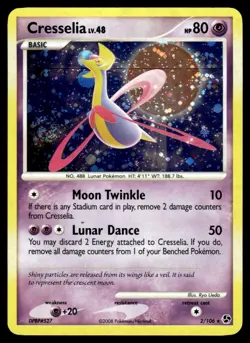 2008 Diamond & Pearl - Great Encounters Cresselia Basic/Rare Holo #2 - Image 1