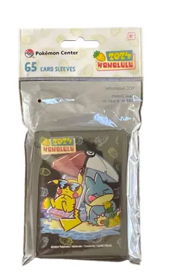 Pokemon World Championships 2024 Exclusive - Pikachu & Munchlax TCG Sleeves - Image 1