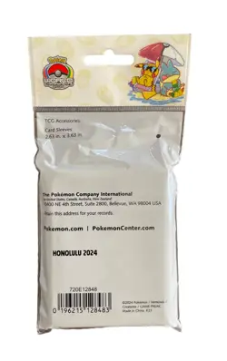 Pokemon World Championships 2024 Exclusive - Pikachu & Munchlax TCG Sleeves - Image 2