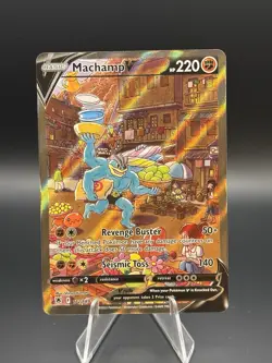 Pokemon Machamp V (Alternate Full Art) 172/189 Swsh10: Astral Radiance Holo - Image 1
