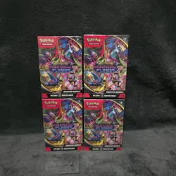 LOT OF 4 - Pokemon TCG: Phantasmal Flames Booster Bundle - Factory Sealed - Image 1