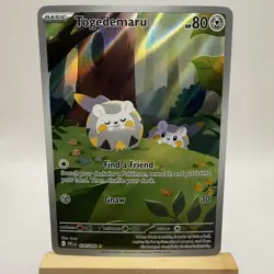Togedemaru 104/94 Illustration Rare Full Art Holo Phantasmal Flames Pokemon TCG - Image 1