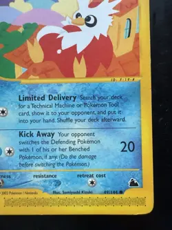 Pokemon Delibird Skyridge Non-Holo 49/144 (MP) - Image 5