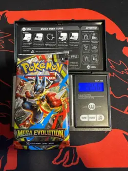 22.56g HEAVY - Pokemon TCG Mega Evolution Booster Pack Sealed / Semi GoDU - Image 1