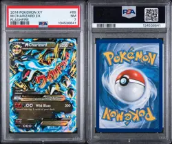 Pokemon Mega M Charizard EX 69/106 XY Flashfire Ultra Rare Near mint PSA 7 - Image 3