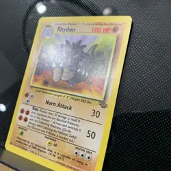 Pokemon TCG Rhydon Jungle 45/64 Kagemaru Himeno NM - Image 2